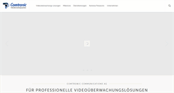 Desktop Screenshot of comtronic.ch